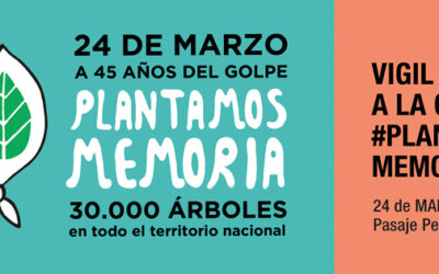 Este 24 de marzo Plantamos Memoria