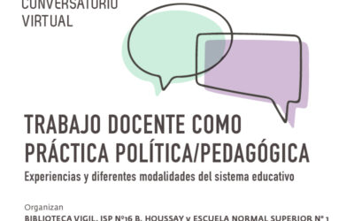 Sigue nuestro ciclo de conversatorios en línea