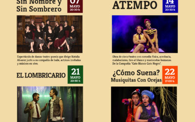 Agenda de Mayo del Teatro Vigil