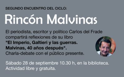 Segundo encuentro del ciclo Rincón Malvinas.