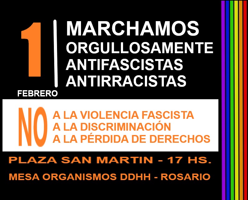 Marcha Federal LGBTIQNB+ Antifascista y Antirracista