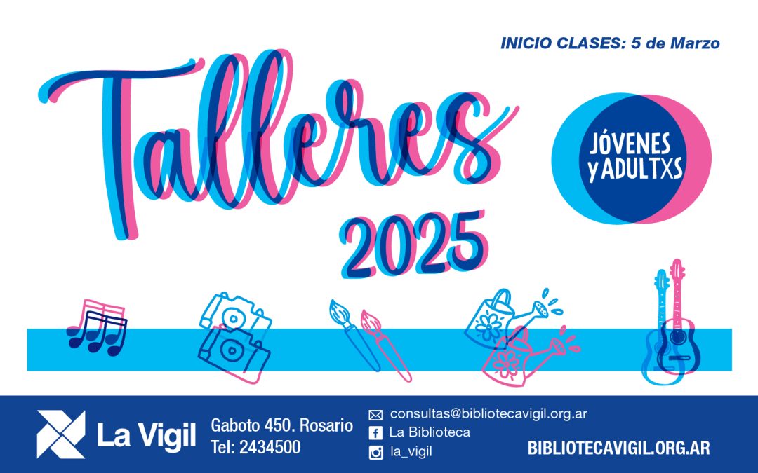 Talleres para jóvenes y adultxs 2025
