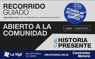 Recorrido abierto gratuito y para todo público