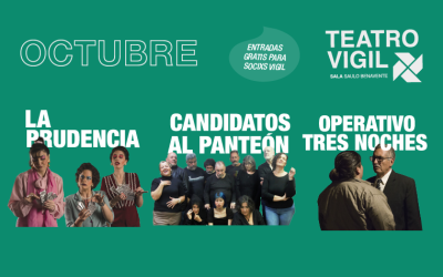 ¡ Octubre a puro teatro!