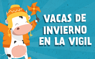 Vacas de invierno en Vigil