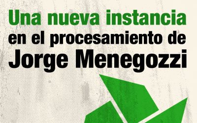 Una nueva instancia en el procesamiento de Jorge Menegozzi