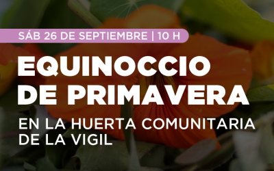 Equinoccio de primavera en la huerta